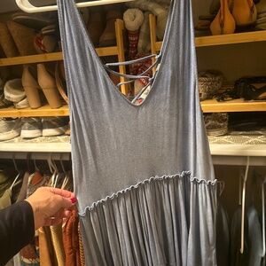 American Rag flowy blue tank top